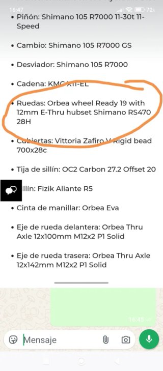 Ruedas para bici de carretera o gravel
