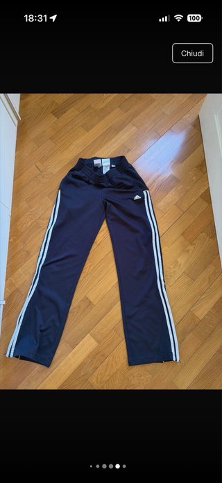 Pantaloni Adidas Larghi Taglia L