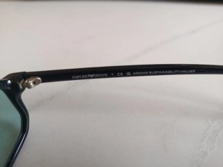 Gafas de Sol Emporio Armani Negras y Turquesa