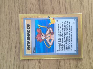 Carta Entrenador Misty Pokémon 30 aniversario