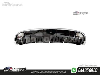 DIFUSOR TRASERO AUDI A6 4G 2012-2014 LOOK RS