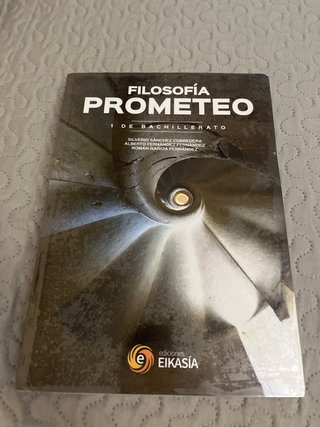 Prometeo Filosofía 1º Bachillerato
