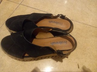 Sandalias Refresh Verano Mujer Negras
