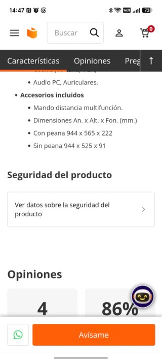 Televisor Nevir 40 FullHD