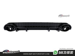 DIFUSOR TRASERO PARA AUDI A3 8Y SEDAN S-LINE 2020- NEGRO BRILLO