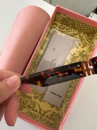 Occhiali da sole Miu Miu tartarugati