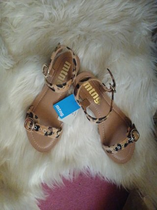 Sandalias Mustang Animal Print