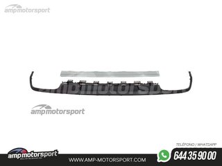 DIFUSOR TRASERO MERCEDES CLASE E W212 LOOK E63 AMG