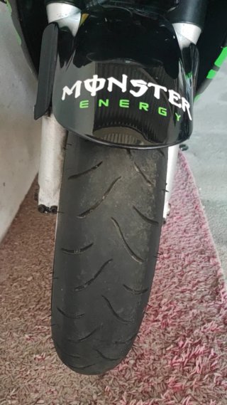 Honda CBR 600F Sportbike Negra/Verde
