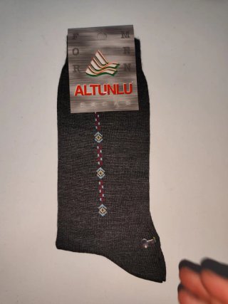 12 Pares Calcetines vestir lana invierno hombre
