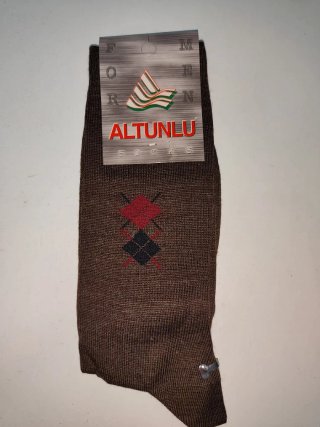 12 Pares Calcetines vestir lana invierno hombre
