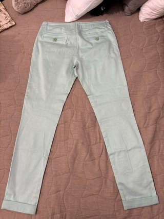 Pantalón Chino Verde Menta Talla S