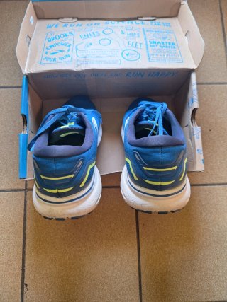 Zapatillas Brooks Ghost 15 Azul y Blanco