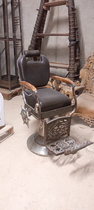 Silla de barbero vintage