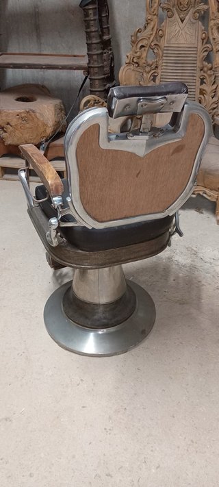 Silla de barbero vintage