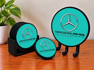 Pack Mercedes AMG Petronas Cartel Luminoso + Acces