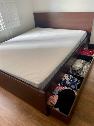 Cama IKEA 160x200 + Colchón VESTERÖY