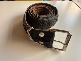Cinturón MTV Rueda Bicicleta Negro nuevo