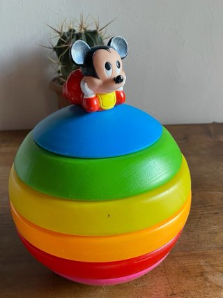 Palla componibile Disney Mattel 1988
