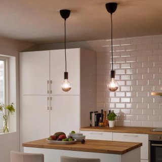 Lámpara colgante Ikea Sunneby + bombilla grande