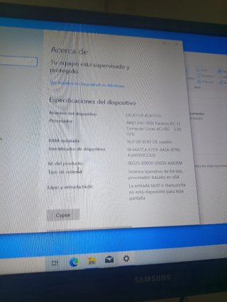 Torre Lenovo AMD A10-7800