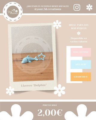 Llavero Dolphin 2,00€