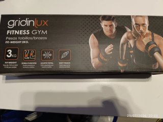 Pesas Tobillo/Brazo Gridinlux 3kg