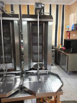 Asador de kebab profesional