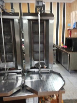 Asador de kebab profesional