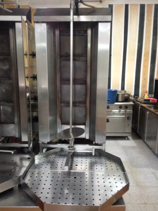 Asador de kebab profesional