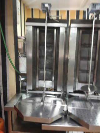 Asador de kebab profesional