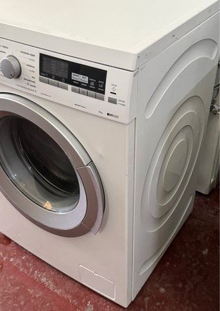 LAVADORA SIEMENS DE 8 KILOS BLANCO GRIS