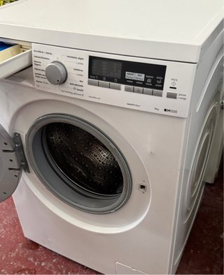LAVADORA SIEMENS DE 8 KILOS BLANCO GRIS