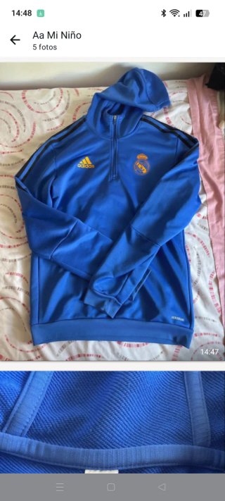 Chaqueta Real Madrid Azul