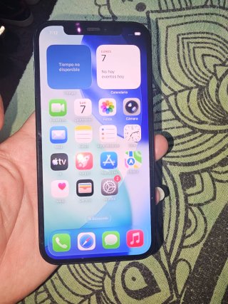 iPhone 12 Negro/Plateado