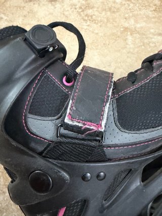 Patines en línea Oxelo negros y rosas 38