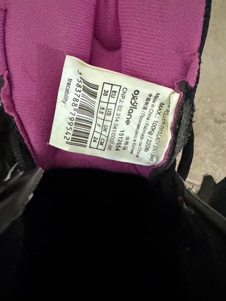 Patines en línea Oxelo negros y rosas 38