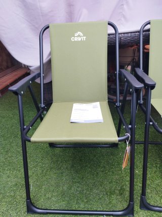 2 Sillas Nuevas Camping Jardín ,playa Crivit !