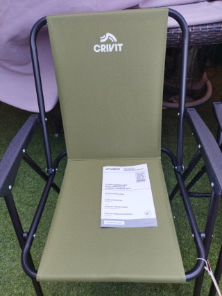2 Sillas Nuevas Camping Jardín ,playa Crivit !