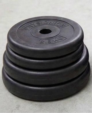 Discos de pesas Physionics 2.5kg y 5kg