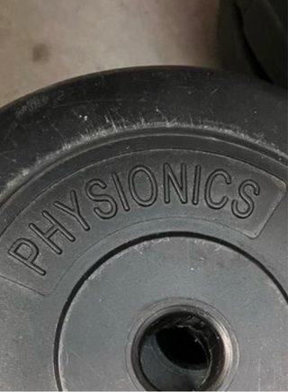 Discos de pesas Physionics 2.5kg y 5kg