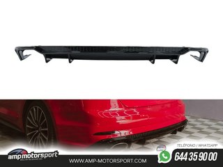 DIFUSOR TRASERO PARA AUDI A5 F5 2016-2019 SLINE LOOK RS