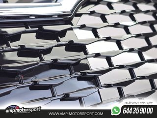 PARRILLA DELANTERA CROMO / NEGRO BRILLO PARA SKODA OCTAVIA 2017-2020