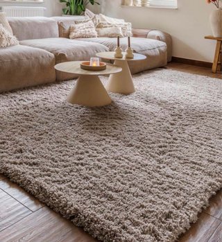 Alfombra Conforama Beige de pelito