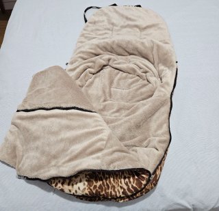 Saco de invierno para silla de bebé.