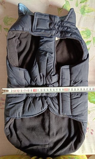 Abrigo para perro talla pequeña/mediana