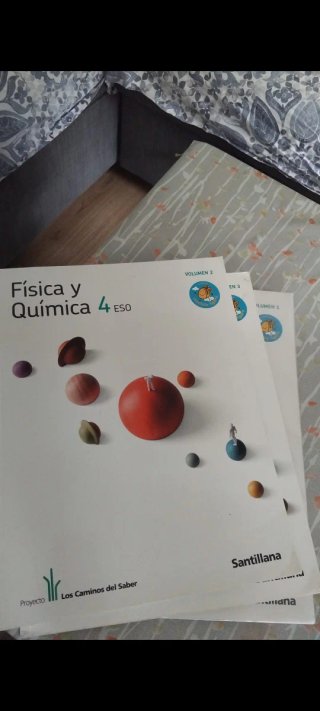 Libros de fisica y quimica 4 de eso
