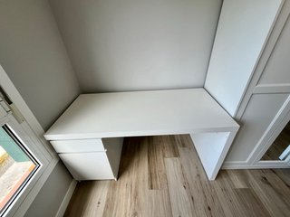 Escritorio IKEA MALM 140x65 Blanco