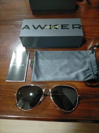 Gafas de sol Hawkers Negro/Dorado