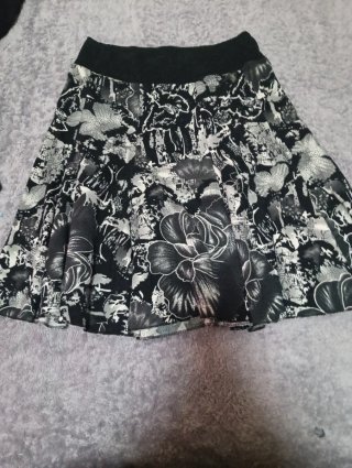 Falda estampada floral